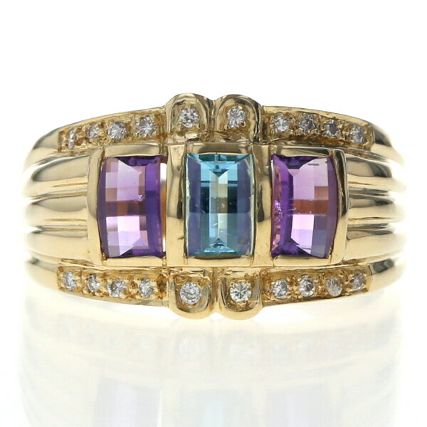 【中古】K18YGイエローゴールド...