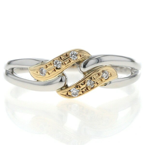 【中古】Pt900K18YGプラチ...