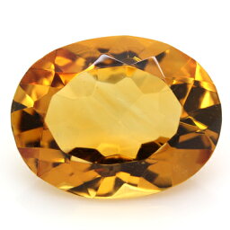 ブラジル産 天然シトリン（黄水晶）4.33ct オーバルカット 11月誕生石 ルース 宝石 《ov_220size》【sale-a】【mtm】