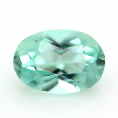 【新商品デビューセール】パライバカラー☆ 天然アパタイト 0.57ct オーバルカット ルース 宝石 裸石 《ov_100size》 【sale-a】【mtm】