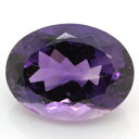 ブラジル産 天然アメジスト（紫水晶） 9.12ct オーバルカット ルース 《ov_270size》 【1万円以上 ケース付 送料無料 ソーティングメモ..