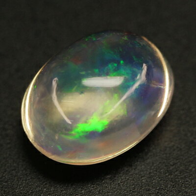 【在庫処分特価】天然メキシコオパール (ウォーターオパール) 0.69ct ルース カボ...