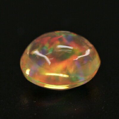 天然メキシコオパール 0.23ct ルース カボッションカット ルース 宝石 裸石 10月誕生石 《ov_70size》【sale-a】【mtm】