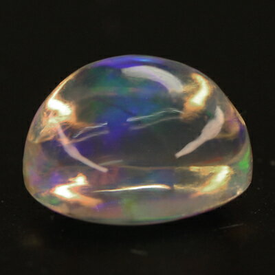 天然メキシコオパール (ウォーターオパール) 1.04ct ルース カボッションカット ル...