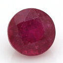 【在庫処分特価】ミャンマー産 天然ルビー 0.73ct コランダム ルース 宝石 裸石 7月誕生石 《rd_size》【ソーティングメモ付き】