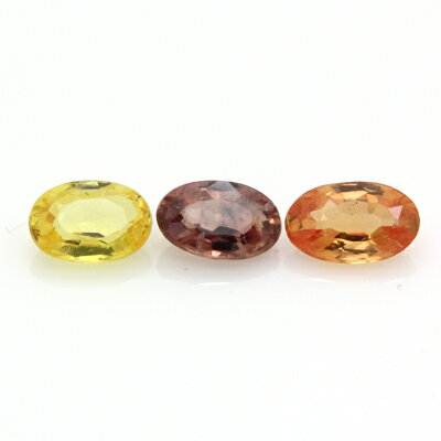 【在庫処分特価】タンザニア産 天然ファンシーサファイア マルチカラーサファイア 0.69ct 3ps 0.69カラット 3ピースセット ルース 宝石 裸石 9月誕生石 【在庫処分特価】タンザニア産 天然ファンシーサファイア マルチカラーサファイア 0.69ct 3ps 0.69カラット 3ピースセット ルース 宝石 裸石 9月誕生石