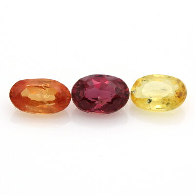 【在庫処分特価】タンザニア産 天然ファンシーサファイア マルチカラーサファイア 0.83ct 3ps 0.83カラット 3ピースセット ルース 宝石 裸石 9月誕生石 【在庫処分特価】タンザニア産 天然ファンシーサファイア マルチカラーサファイア 0.83ct 3ps 0.83カラット 3ピースセット ルース 宝石 裸石 9月誕生石