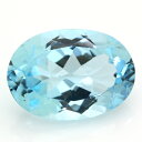 ブラジル産 天然ブルートパーズ 7.28ct オーバルカット 11月誕生石 ルース 宝石 《ov_240size》【1万円以上 ソーティングメモ無料】【sale...