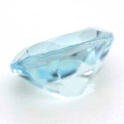 【在庫処分特価】ブラジル産 天然ブルートパーズ オーバルカット 7.23ct ルース 宝石 裸石 11月誕生石 《ov_240size》