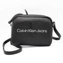 Calvin Klein Jeans カルバンクライン ・ジーンズ K60K612220 ショルダーバッグ ブラック ヨーロッパライン ななめがけショルダー S...