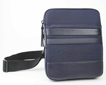 Calvin Klein　≪カルバンクライン≫ショルダーバッグ /　K50K503509　ネイビーブルー/　紺　ポリウレタン　【送料無料】【★セール】