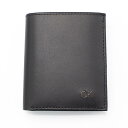 カルバンクライン　Calvin Klein　三つ折り財布　K50K510077　ブラック　牛革　レザー　SMOOTH CK MINI NS6 CC COIN PASS　二つ折り財布　ミニ財布　ヨーロッパライン