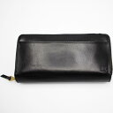 ベリーズヨーク BELLIES YORK ラウンドファスナー長財布 BYHL10306BK ブラック ベジタブルタンニン イタリアンレザー 牛革 収納力大 ”エイジングを楽しむ革小物”(4)