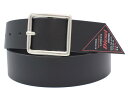 ディーゼル ビジネスベルト メンズ DIESEL　　≪ディーゼル≫　ベルト　X08495-PR250　ブラック　レザー　B-LOGO BELT　サイズ調整不可タイプ　80cm　85cm　90cm　【セール】