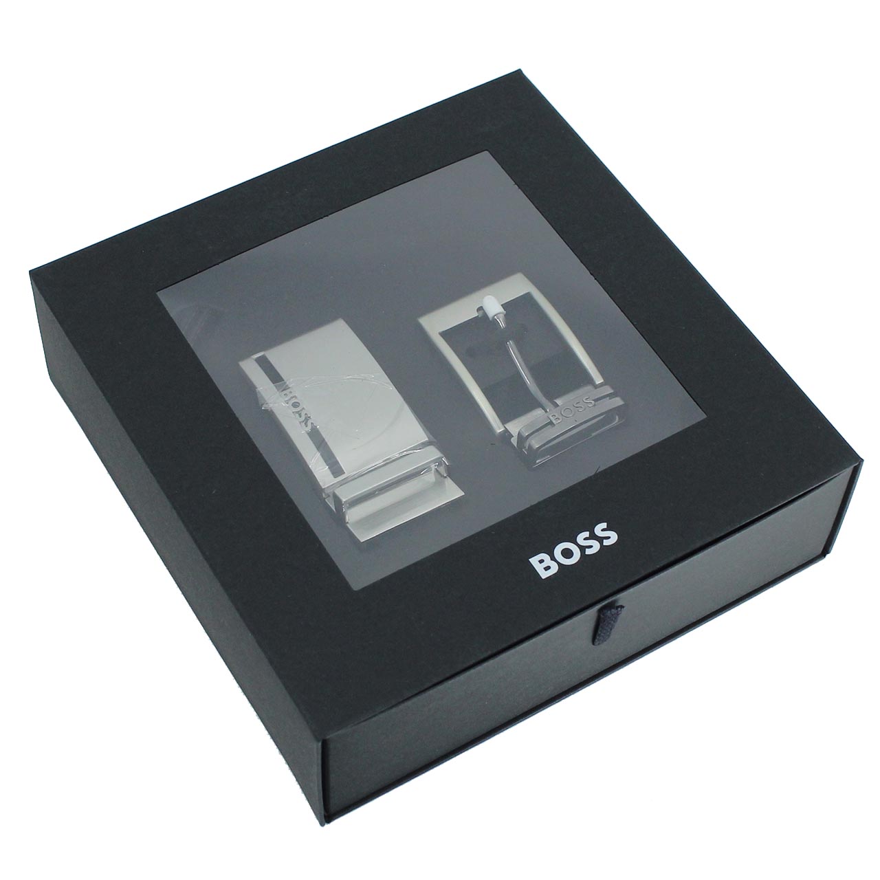 ヒューゴボス　HUGO BOSS　ベルト セット　50481069　Galliz　ガリス　ブラック　ダークブラウン　リバーシブル　ピン＆プレートバックル　イタリアンレザー　牛革　ボス（楽天・EXCEL BUNCH　エクセルバンチ）