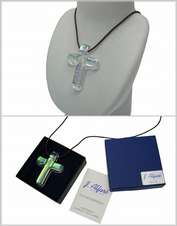 J.Alfare　　≪ジョセフ・アルファーレ≫チョーカー　/ 09　Cross ゴールドオーストリアガラス製ハンドメイド　【セール】　クロス