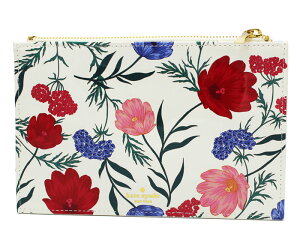 Kate Spade NEW YORK≪ケイトスペード　ニューヨーク≫　ペンシルポーチ　ステーショナリーセット　185247 BLOSSOM　ホワイト　xフラワープリント　【送料無料】　※プレゼント最適品！