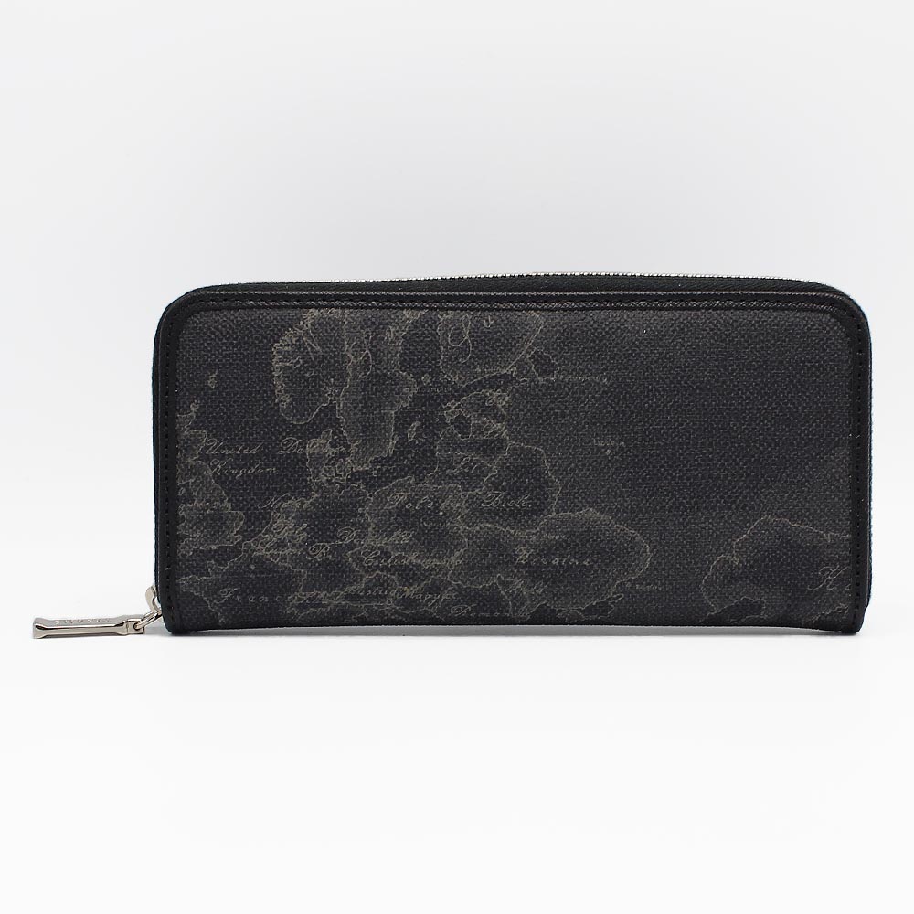 PRIMA CLASSE ≪プリマクラッセ≫ ラウンドファスナー長財布 / W057 -6426 (＃156) ブラック 世界地図柄 （画像1、2枚目の柄目をお送りします。） 【送料無料】【★セール価格】