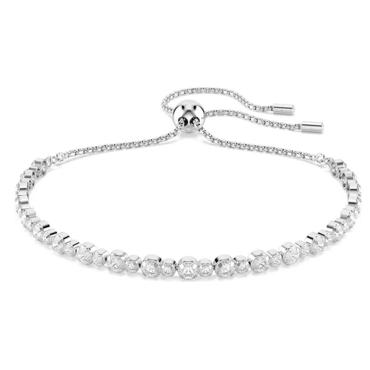 Jade - スワロフスキー　SWAROVSKI　ブレスレット　5677813　Matrix Tennis　マトリックス　テニス　ロジウムシルバー　ミックス　ラウンドカット