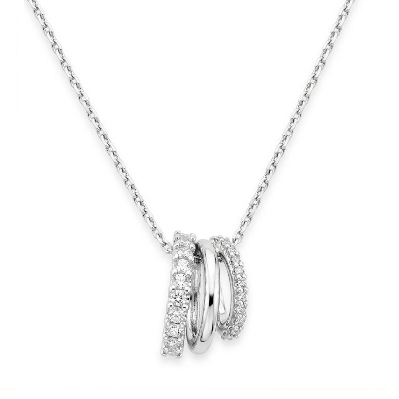 Rakuten - スワロフスキー　SWAROVSKI　ネックレス　5737064　Hyperbola　ハイパーボラ　ペンダント　ロジウムシルバー　ラウンドカット