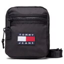 トミーヒルフィガー　TOMMY HILFIGER　ショルダーバッグ　AM0AM07599　BDS　ブラック　TJM HERITAGE REPORTER　ななめがけ　クロスボディバッグ　ミニショルダー