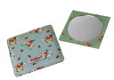 ■■■■■ 訳あり特価商品 ■■■■■Cath Kidston ≪キャスキッドソン≫ スモールミラー Small mirror 236935 Spring Blue 【送料無料】 ※※ 商品により個体差がございますが、ミラーカバーにそれぞれ生地焼けなどの変色がございます。
