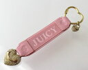 ■■■ 訳あり特価商品 ■■■ JUICY COUTURE ≪ジューシークチュール≫ キーリング YJRU012 ピンクxゴールド ※金具部分に錆がございます。