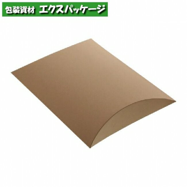 ギフトボックス ギフトBOX ピローボックス AX-13 クラフト 10枚入 #006899967 バラ販売 取り寄せ品 シモジマ