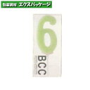 カメヤマ　パステルナンバーキャンドル　「6番」　1本　590986　取り寄せ品　池伝【在庫限り】