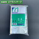 ミナジップ　E-4　チャック付きポリ袋　200枚入　酒井化学工業