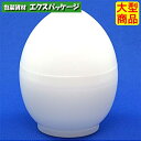デザートカップ デカタマカップ フタ付-白 500入 10134107 ケース販売 大型商品 取り寄せ品 武蔵野産業