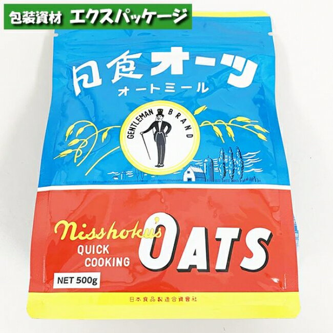 荷姿　500g(缶から袋に変更されました)加工国　日本　商品説明オーツ麦100%のオートミール。食物繊維が豊富でビタミンB1も含んでいる。輸入したオートミールを焙焼し、異物除去をしているため、使い易い製品。※取り寄せ商品の為、キャンセルや返品はお受けできません。