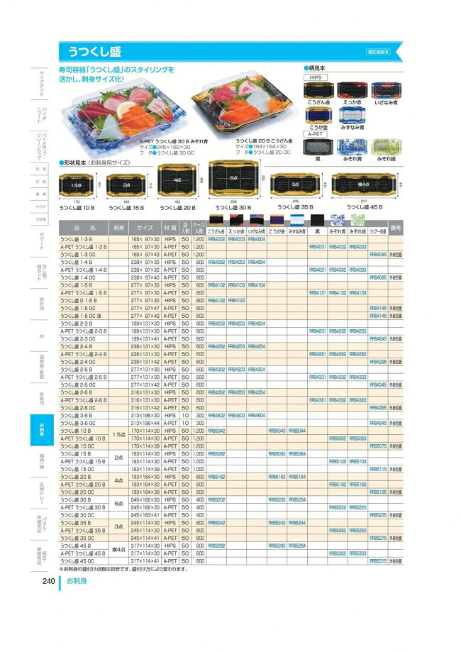 バイオ　うつくし盛　45　OCクリアー防曇　#RRB5314　600個入　ケース販売　大型商...