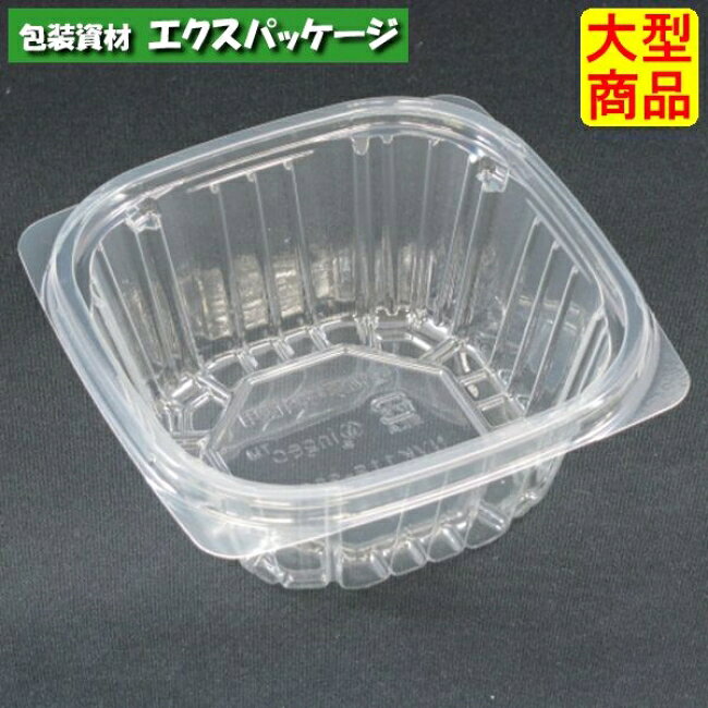 サイズ:119×119×50mm容量:390材質:PLA入数:2000(100×20袋)　商品説明素材:PLA耐熱性:50℃耐寒性:△耐油性:〇保温性:×特徴:植物由来備考:日配・サラダ・フルーツ・冷し麺・冷惣菜※取り寄せ商品の為、キャンセルや返品はお受けできません。