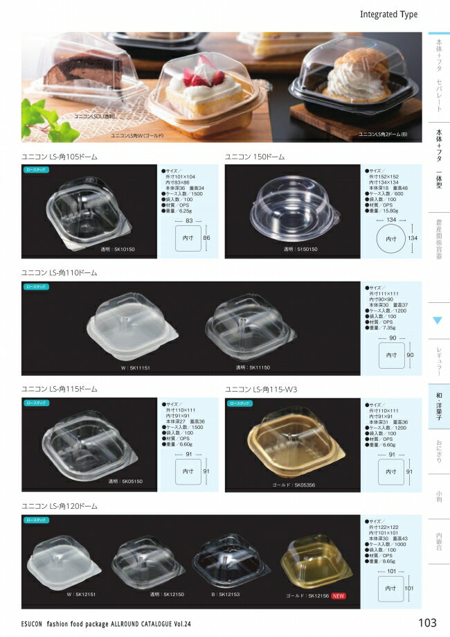 ユニコン 150ドーム 透明 600枚入 本体...の紹介画像2