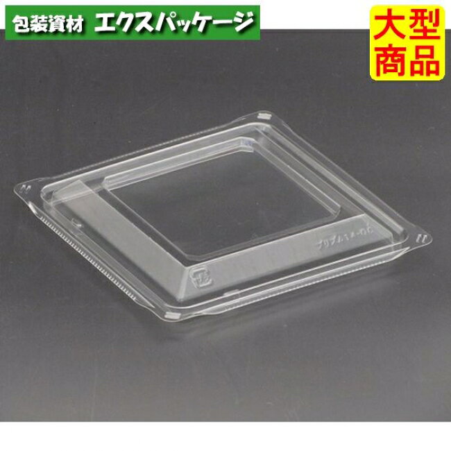 サイズ:136×136×16mm材質:バイオPET入数:600(50×12袋)　商品説明素材:バイオPET耐熱性:60℃耐寒性:△耐油性:〇保温性:×特徴:透明・一部植物由来備考:日配・サラダ・フルーツ・冷し麺・冷総菜・お寿司・お刺身※取り寄せ商品の為、キャンセルや返品はお受けできません。
