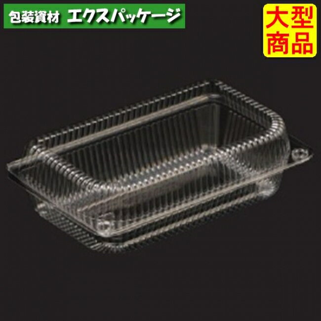 アスコンY　CF6B　透明　本体・蓋一体　1200枚入　4YC6110　ケース販売　大型商品　取り寄せ品　スミ