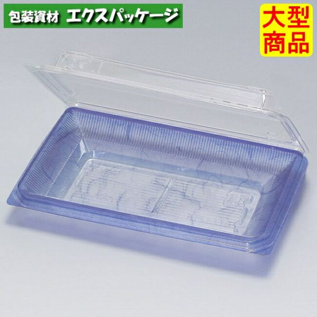 外寸:117×184×25(23)mm素材:OPS重量:12g　商品説明■スクエアシリーズ(OPS製品)■多彩なバリエーションの一体式嵌合容器・バランス良く開くフタ　　フタと本体の重量バランスを均一にしたことみより、フタが水平に開きます。　　勝手にフタが閉まらないため、盛り付け時の作業性がアップします。・気密性が高い嵌合　　気密性に優れた嵌合を採用して水気が漏れにくい容器です。・清潔感が保てる天面　　天面の四隅に突起部を設け、容器を開けた時の、天面に作業台の汚れが付着するのを防ぎます。　　また、突起部によりしっかりした積み重ねができます。・一体型で軽く、丈夫な容器　　一体型で丈夫な作業性のよい容器です。・バリエーション豊富な8型6柄　　刺身、惣菜などさまざまなメニューに対応します。※取り寄せ商品の為、キャンセルや返品はお受けできません。