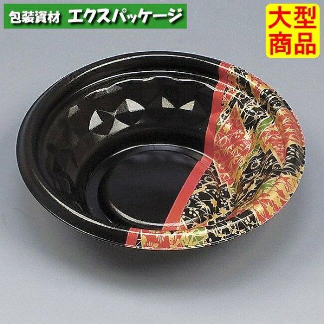 外寸:162φ×45mm素材:PP発泡重量:8.5g　商品説明●丼容器が多彩な柄でより鮮やかに!●ボリューム感!!　　テーパーを寝かせることにより、同じ量目でもボリューム感をアップします。●積み重ねもしっかり!!　　F・UF共に、しっかりとした積み重ねが可能です。●温まりやすく持ちやすい形状!!　　本体に高台部分を設ける事で中心部分もレンジで温まりやすい。しかも、指が引っ掛かりやすく持ちやすい形状です。※取り寄せ商品の為、キャンセルや返品はお受けできません。