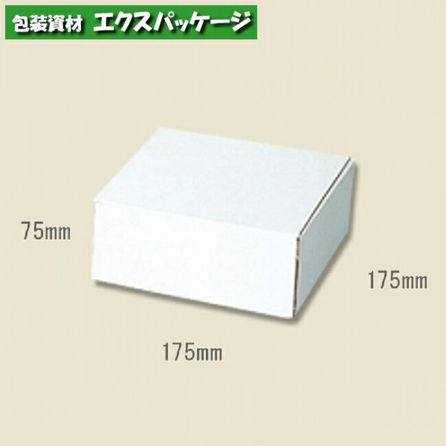 フリーボックス　フリーBOX　F-87　白無地箱　組立式　10枚入　#006207610　バラ販売　取り寄せ品　シモジマ