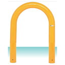 車止め 鉄製 U型 Φ101.6mm x WP720mm x H700mm 固定式『FU10-6』自宅前・駐車場・歩道で車をガード 格安 DIY 送料無料