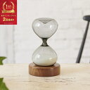 P10倍!楽天1位 【 インテリア雑貨 おしゃれ 】 砂時計 LED ライト付 グレー 15分計 インテリア 雑貨 小物 癒しグッズ おうち時間 癒し雑貨 おし...