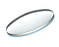 伊達眼鏡用CR-39クリア度なしプラスチックレンズ厚み2.2mm/カーブ5R