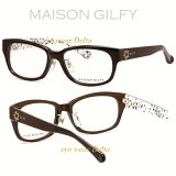 MAISON GILFY 渋谷109 メゾン ギルフィー メガネ Cute&Sexy MGF-609-1【コンビニ受取対応商品】【送料無料】