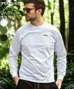 1PIU1UGUALE3 RELAX ウノピゥウノウグァーレトレ リラックス ust-25134 ロングTシャツ メンズ おしゃれ かっこいい ブランド ウェア ウノピュウ ウノピュー ホワイト ブラック 秋 冬