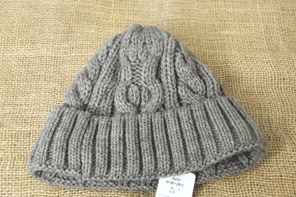 街の洋服屋フタバ ニットキャップ グランデ AT181-2813 MKO CAP 暖かい 冬 防寒 おしゃれ メンズ 小物 帽子 グレー プレゼント ギフト 紳士 即納 洋服 20代 30代 40代 50代 60代ポイント消化 ポイント利用新品 正規品