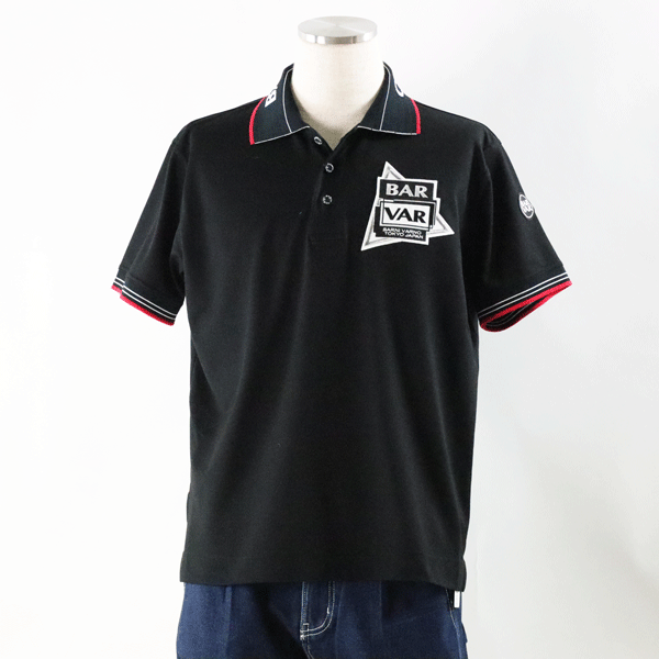 ＼夏プレミアムSALE／バーニヴァーノ 半袖 ポロシャツ M/Lサイズ bss-npl5015 春夏 メンズ カジュアル ホワイト ブラック 40代 50代 60代 1点物 バーニバーノ barnivarno ブラック クロ black