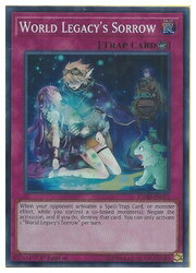 英語版　ピ　World Legacys Sorrow(SR)(1st)(星遺物に響く残叫)(FLOD-EN073)