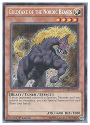 英語版 LC5D 茶 GULDFAXE OF THE NORDIC(S)(1st)(極星獣グルファクシ)
