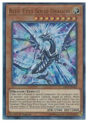 ѸǡLED3㡡Blue-Eyes Solid Dragon(U)(1st)(֥롼åɡɥ饴)